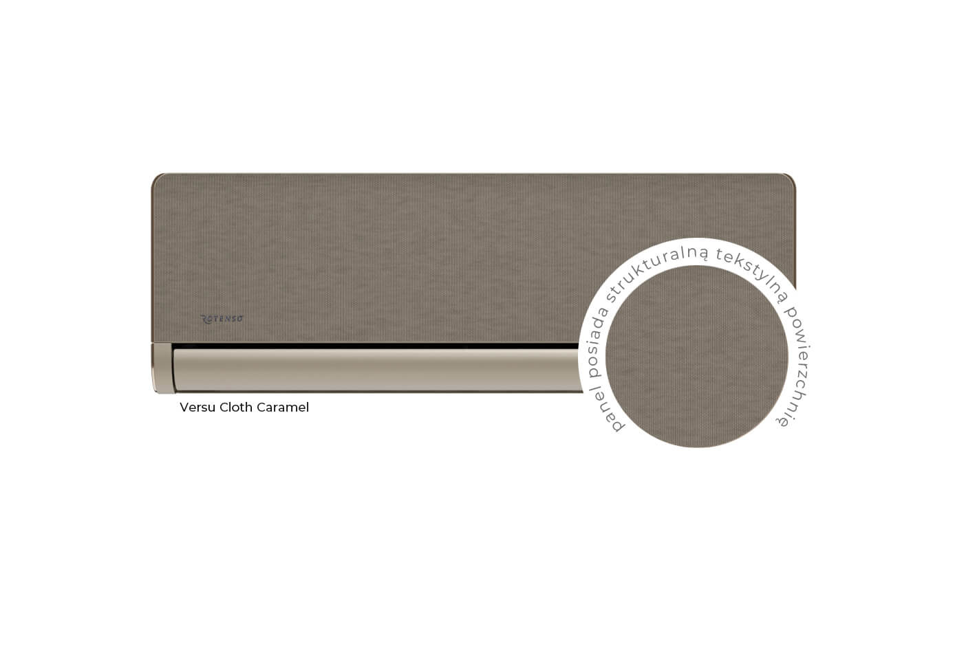 Rotenso Versu Cloth Caramel VCC35Xi/o 3.5 kW - obrazek 5