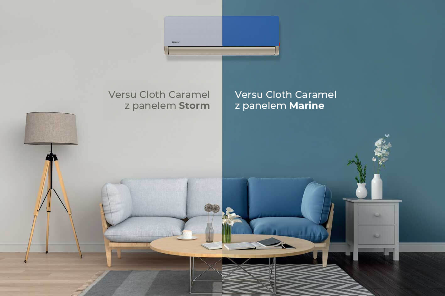 Rotenso Versu Cloth Caramel VCC35Xi/o 3.5 kW - obrazek 2